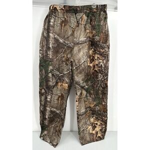 RED HEAD CAMO PRINT WIND BREAKER RAIN PANTS Men Size XL 30" Inseam HUNTING‎